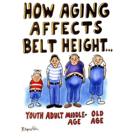 cartoon on aging