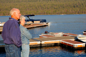 couple at dock